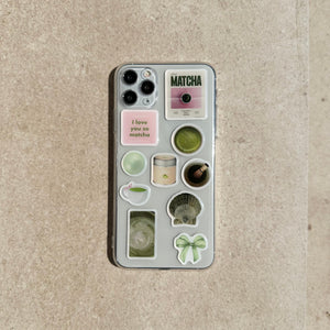 Matcha your Mood Stickers & Case (3 Style Options)