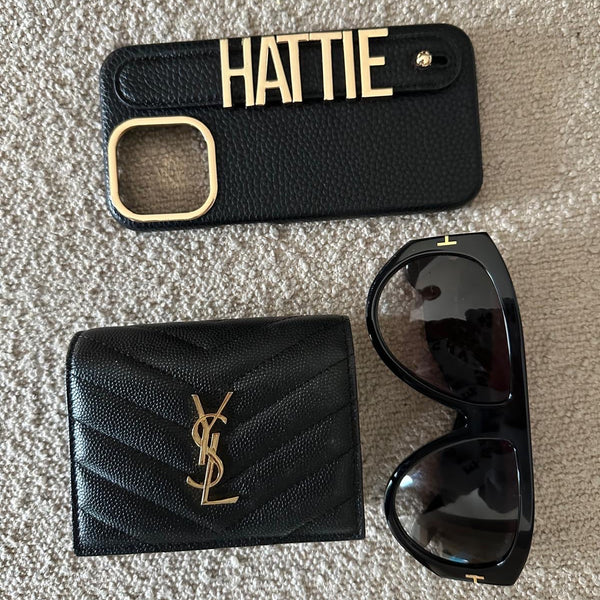 Manhattan Gold Trim Case (5 Colour Options)